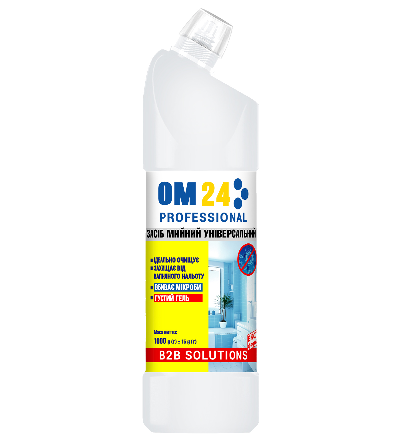 Засіб миючий універсальний екстра формула 1 л ТМ ОМ 24 PROFESSIONAL